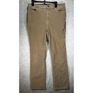 Not Your Daughters Jeans NYDJ Corduroy Mid Rise Bootcut Women’s 16 Beige